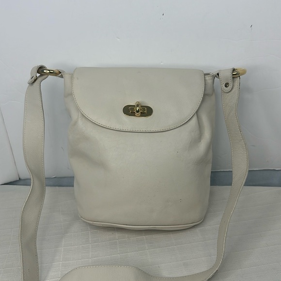 Vintage 60’s Nine West bone leather bag - Picture 1 of 9